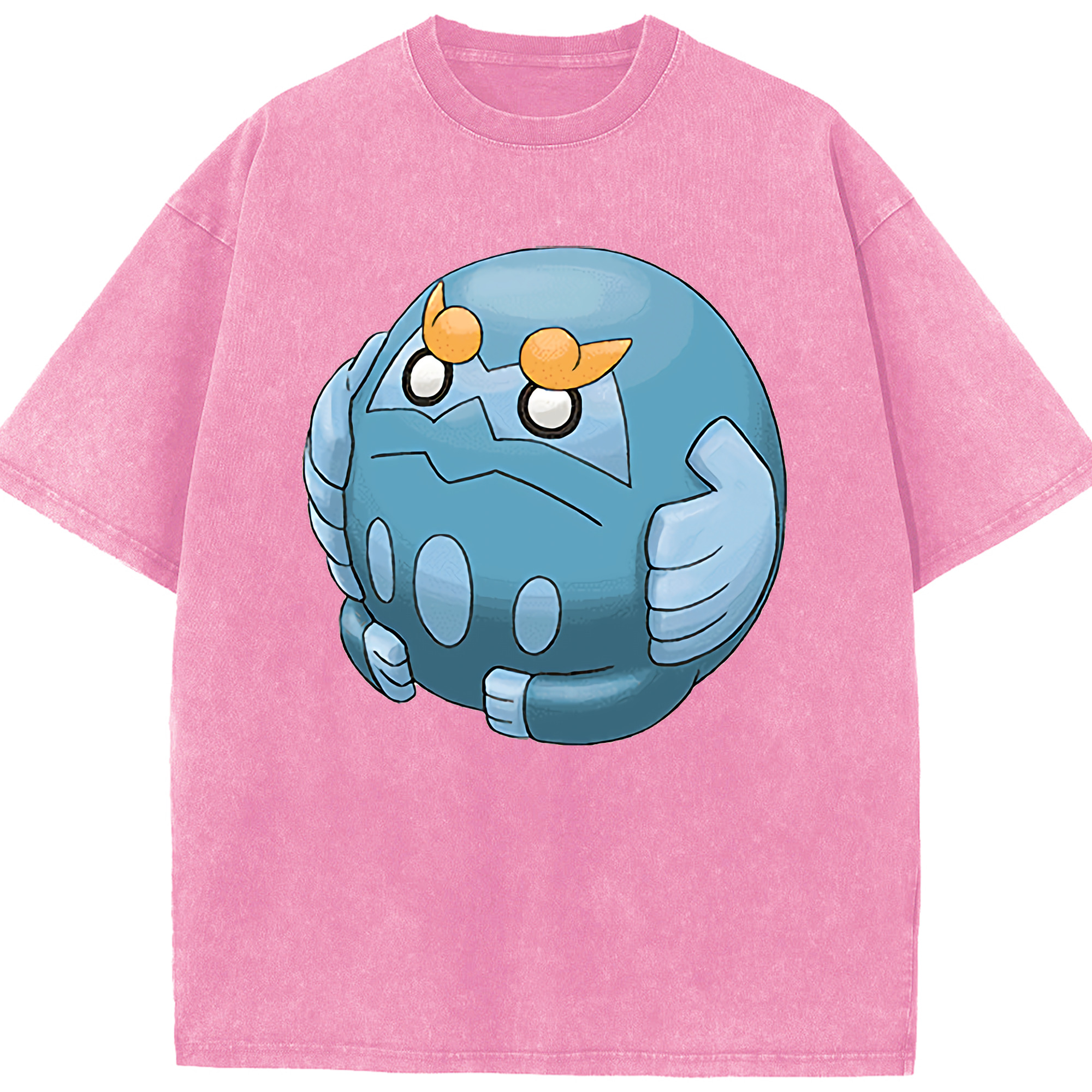 （画像用） ポケットモンスター Pokémon 綿100% ヴィンテージ風 半袖Tシャツ（フロントプリント）